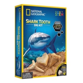 Set educativ National Geographic Sa cautam dinti de rechini